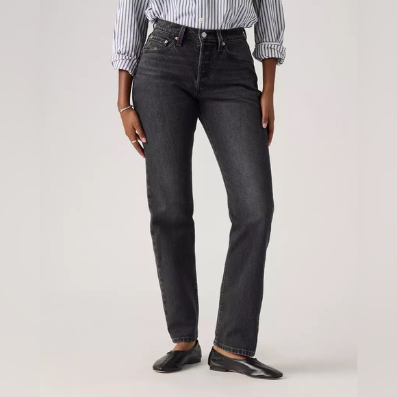 Levi’s 501 Curve Black Women's Jeans - Picture 1 of 7